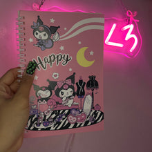 Load image into Gallery viewer, Pink Zebra It Girl Romi Journal (Sprial Paper Back Cover)
