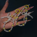 Yellow Coquette Girlie Purse Charm