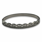 Silver Link Up Bangle