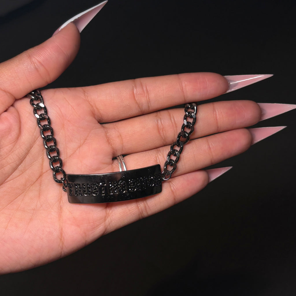 Trust No Ch!ck Tennis Bracelet