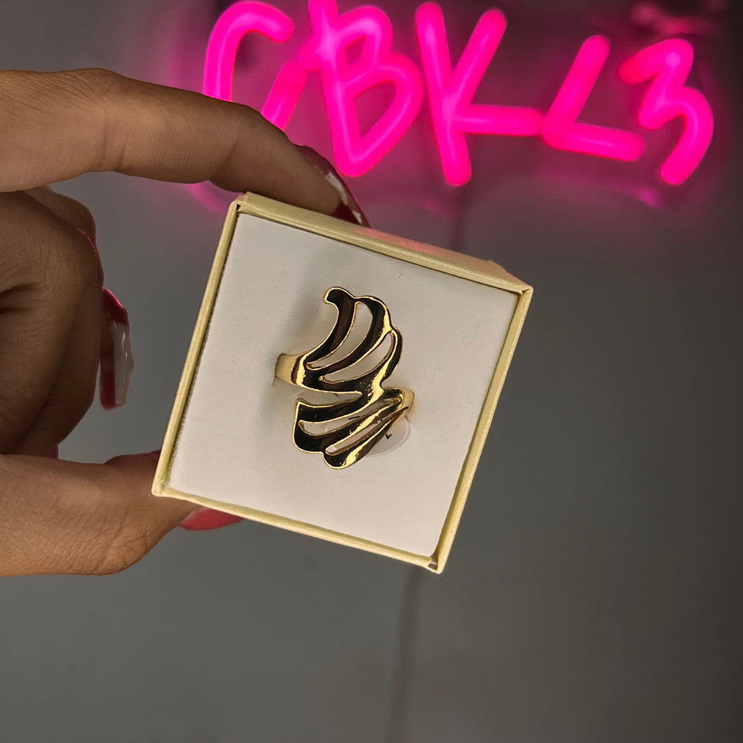 Gold Belle Ring SZ 8