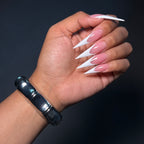 Silver Bamboo Chunky Bangle