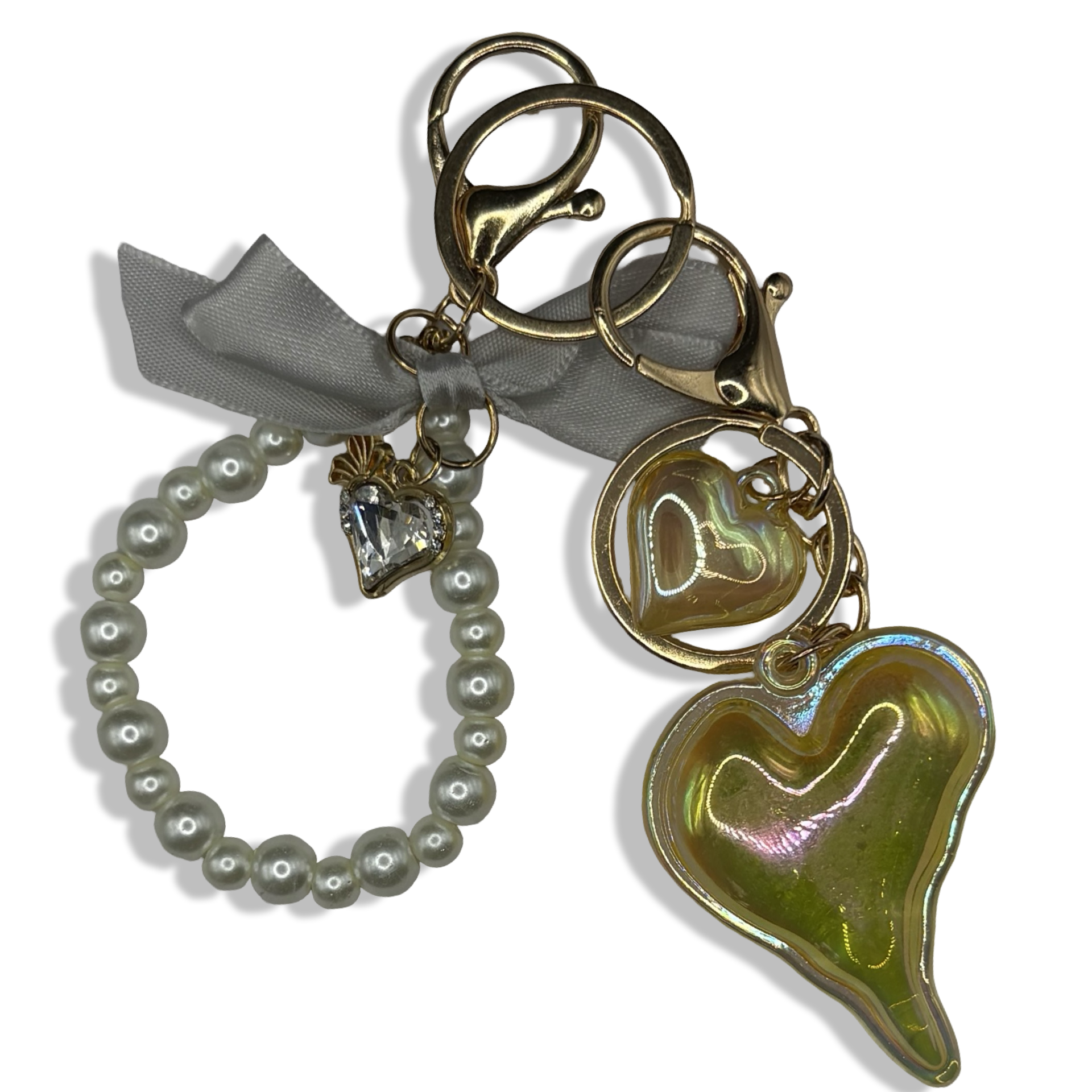 Yellow Coquette Girlaaa Purse Charm