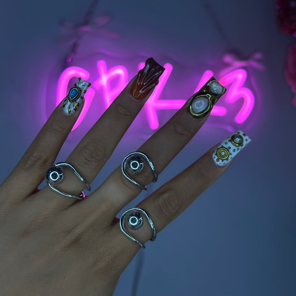 Silver Elara Lux Ring SZ 7