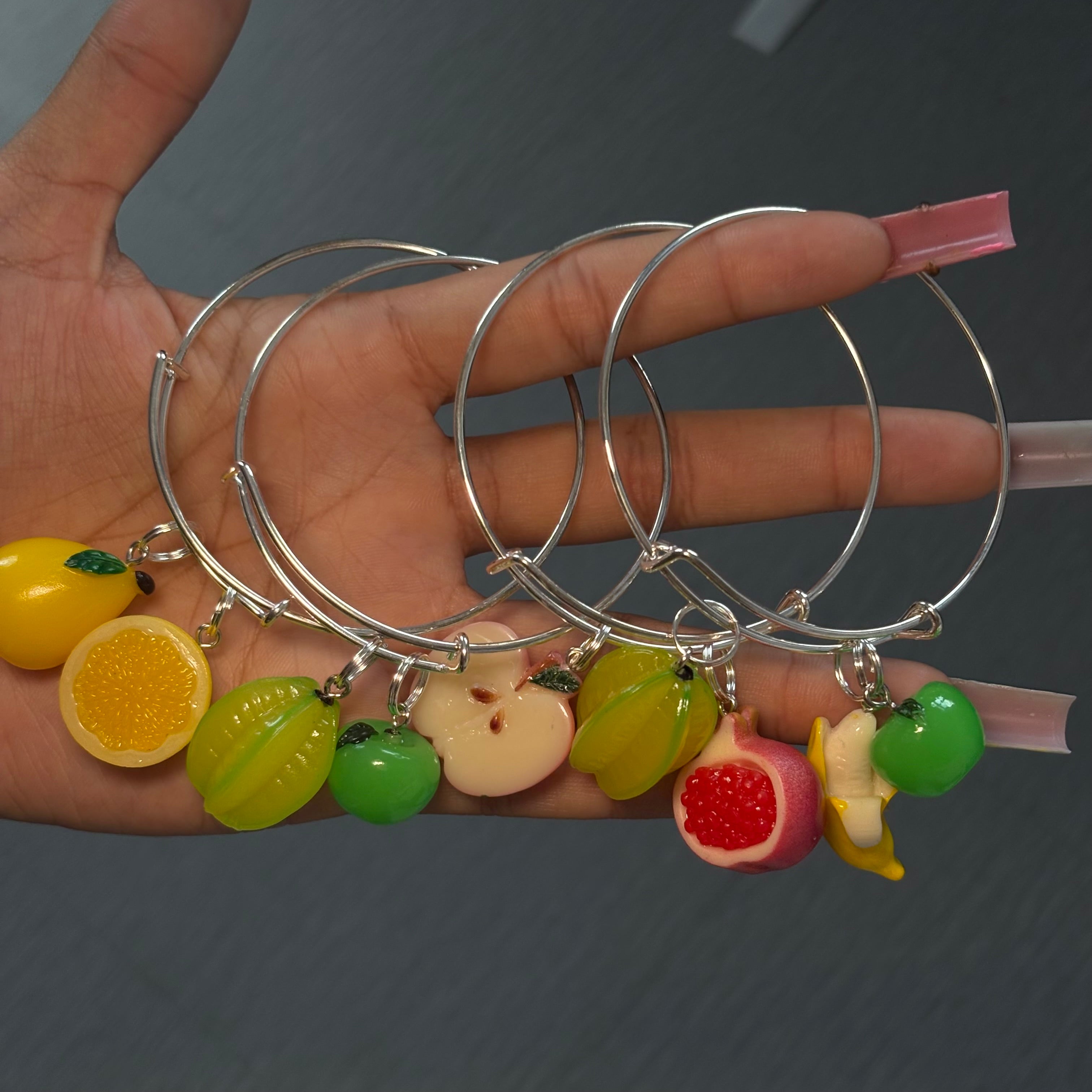Fruit Salad 4PC Bangle Stack