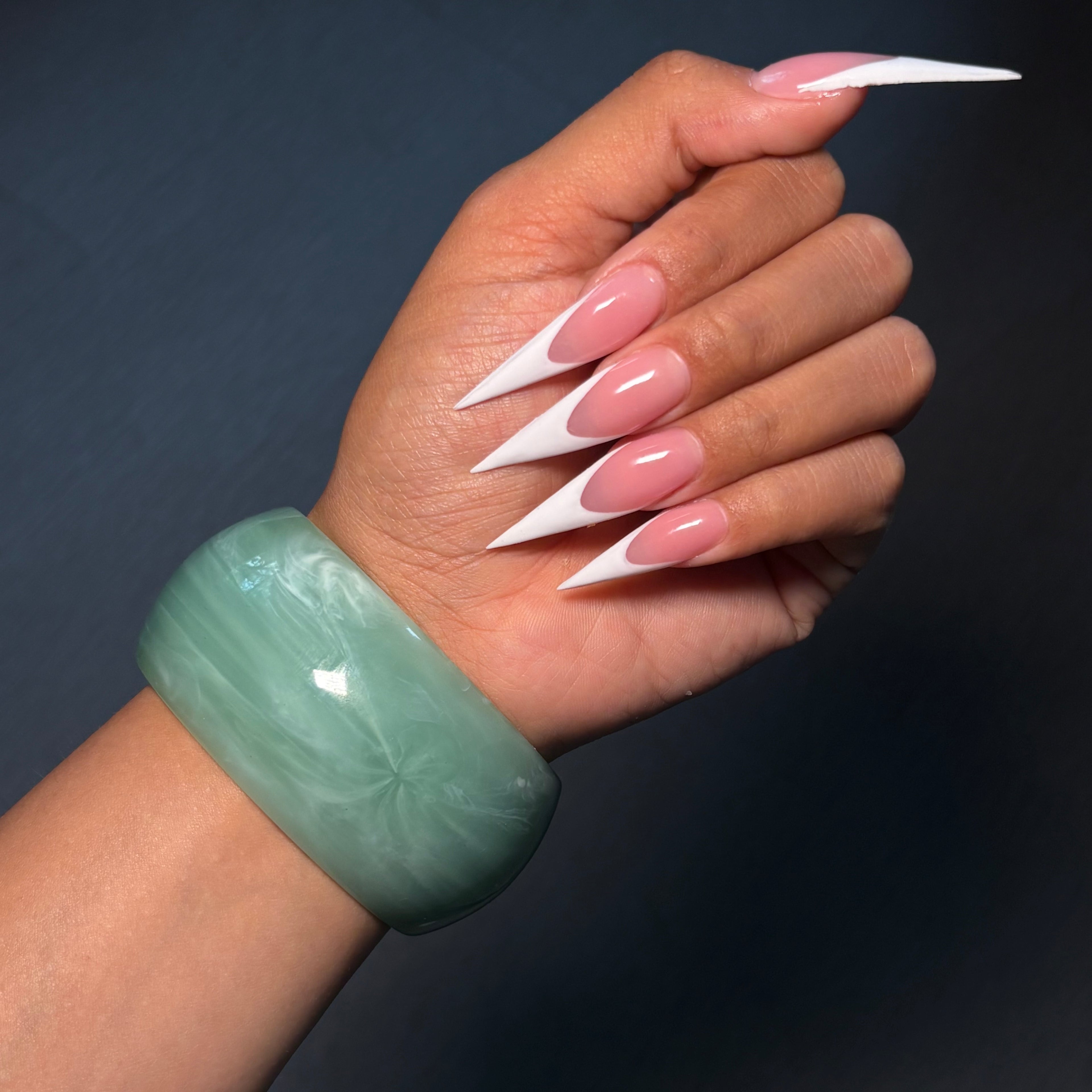 Light Green Chunky Bangle