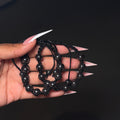 Black Hematite Adjustable Beaded Bracelet