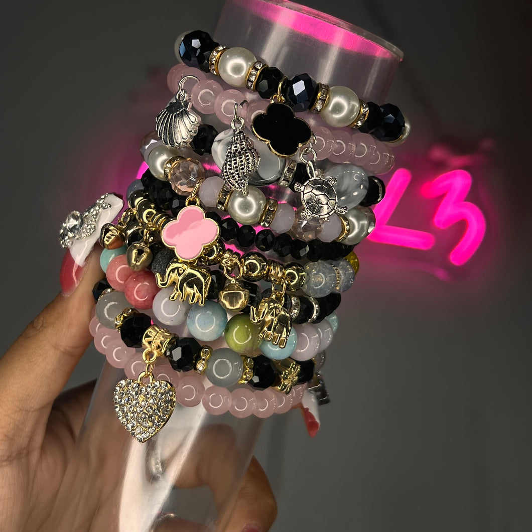 Prince$$a 10PC Mega Stack (Bracelet Set)