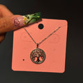 Silver Tree of Life Diamond Necklace