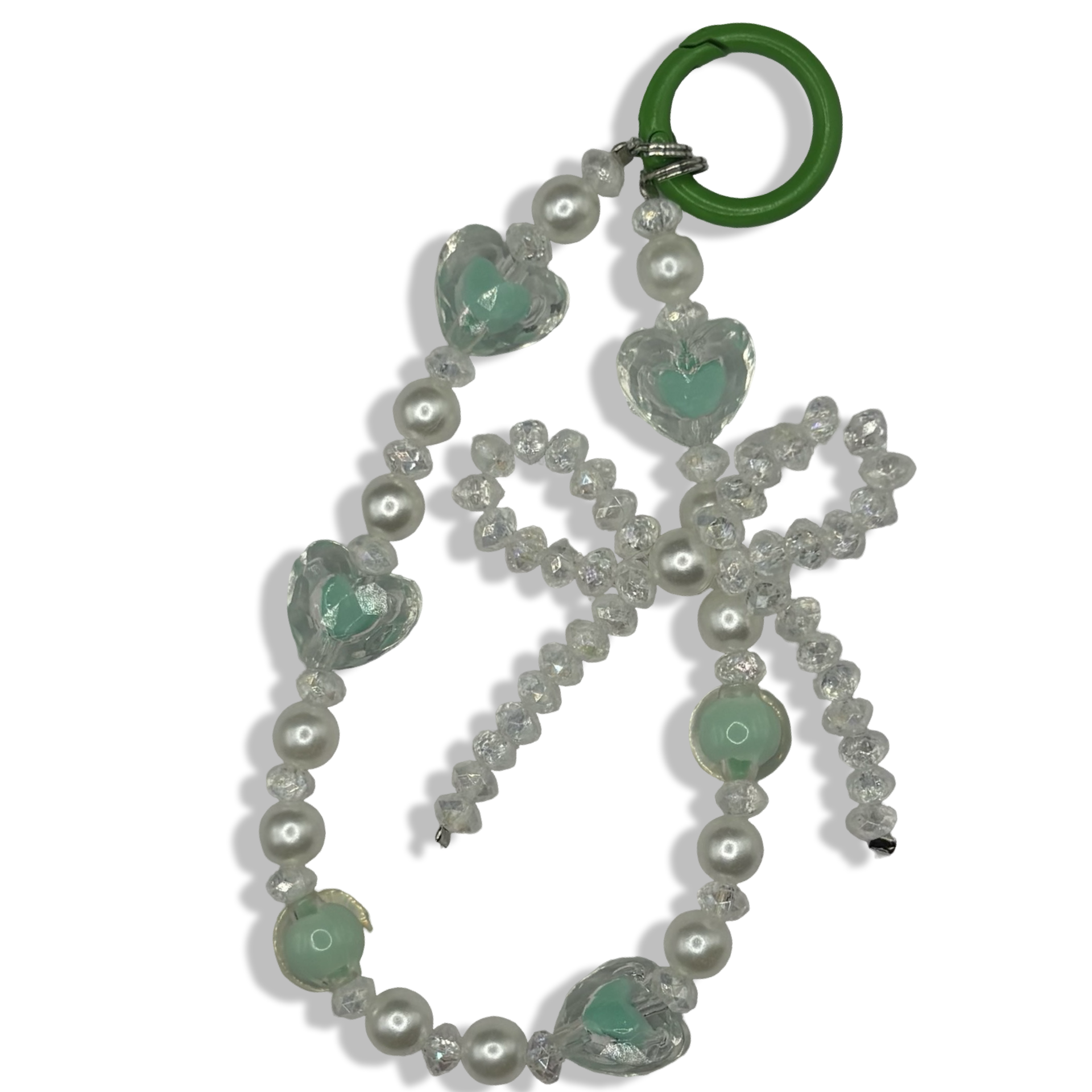 Mint Coquette Girlie Purse Charm