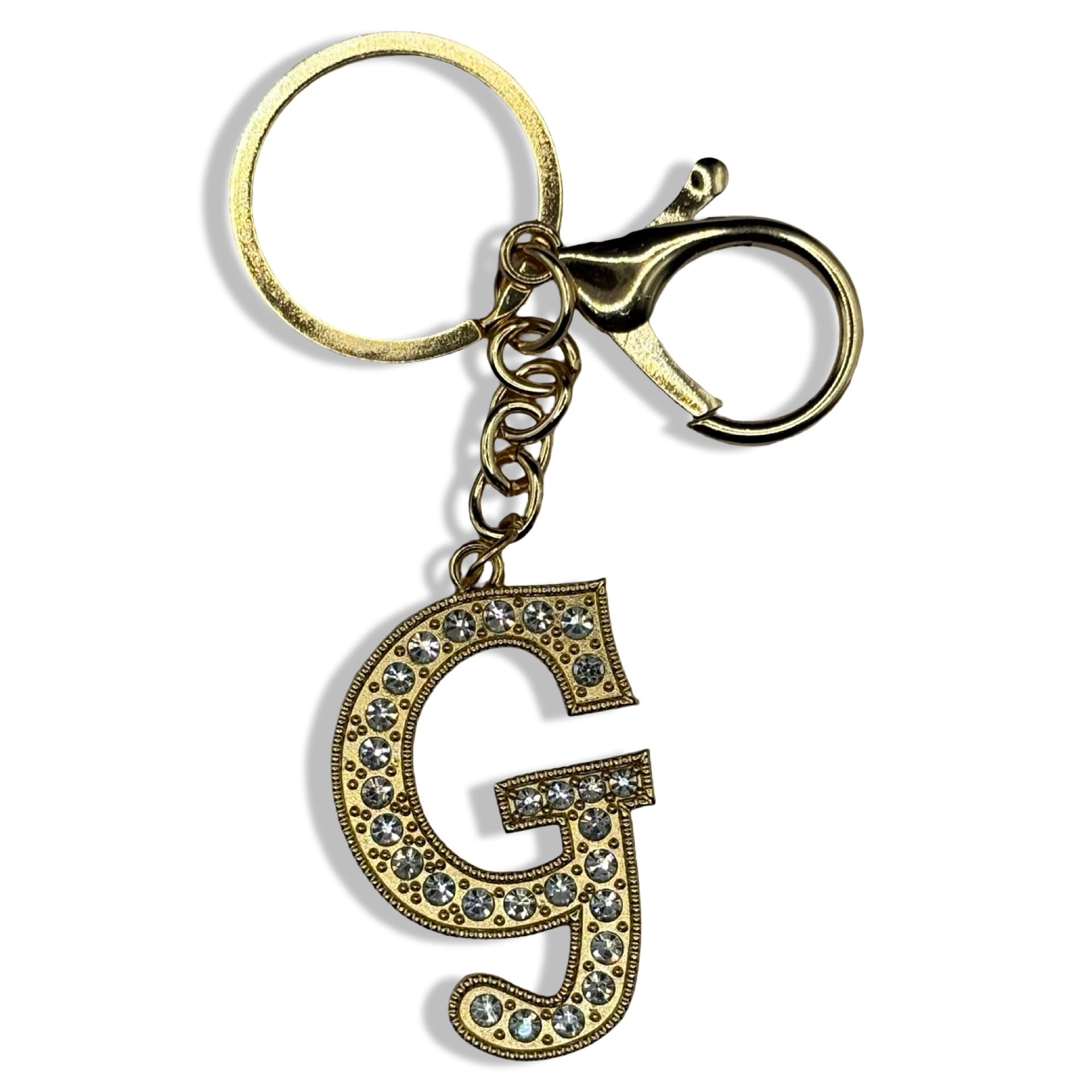 Letter G Dangle Keychain + Bagcharm