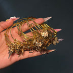 Gold 2 PC Basic Bangles (Randomized Charms!)
