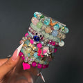Cotton Candy 🍭10PC Beaded Mega Stacko