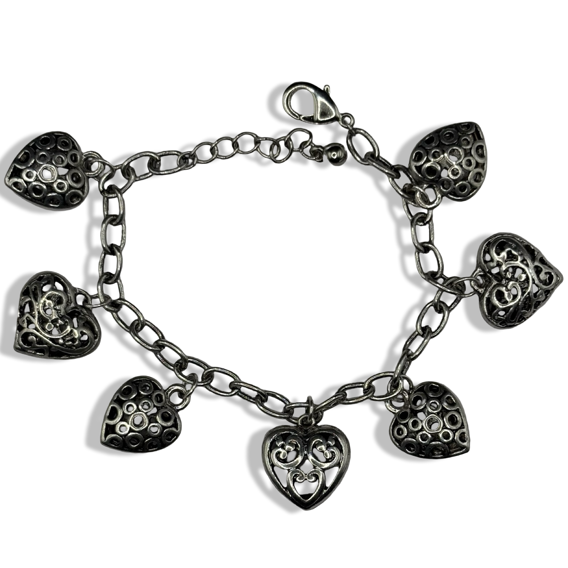 Silver Amourà Charm Bracelet
