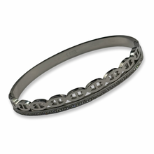 Load image into Gallery viewer, Silver Link Up Bangle
