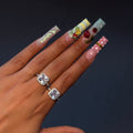 Silver Princess Adjustable Ring