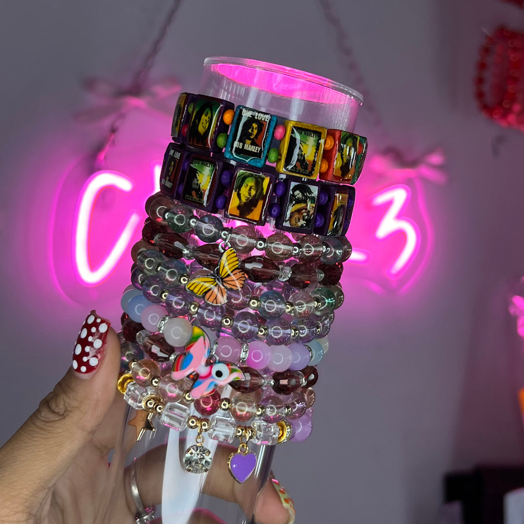 Purple & Rainbow 10PC Mega Stack