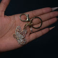 Gold Mariposita Diamond Purse Charm