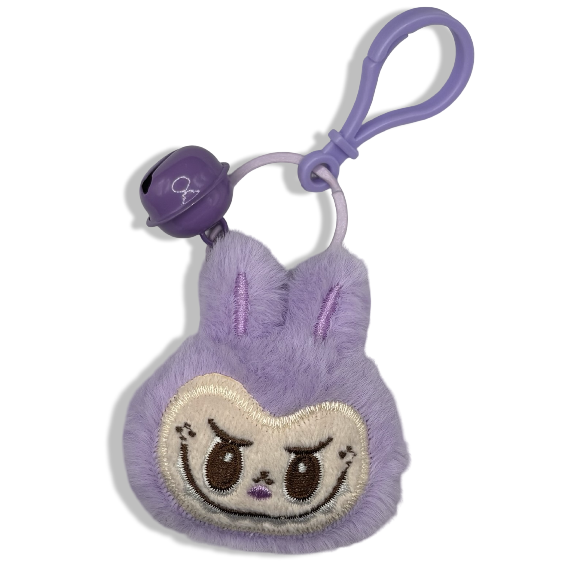 Purple BubuCutie Plushie Purse Charm