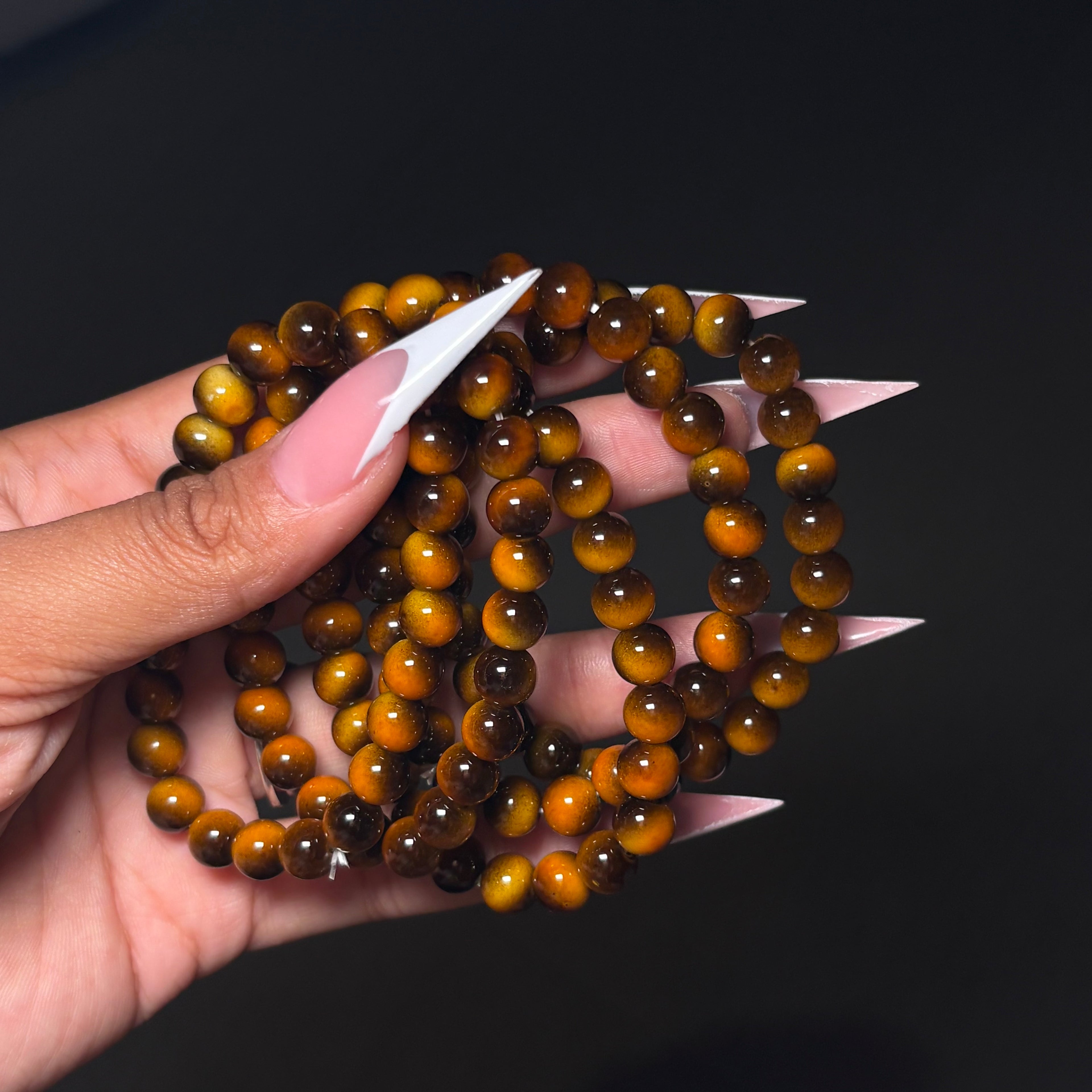 Brown Ombre Beaded Bracelet