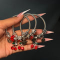Silver Very Berry Spring Charm Bracelet