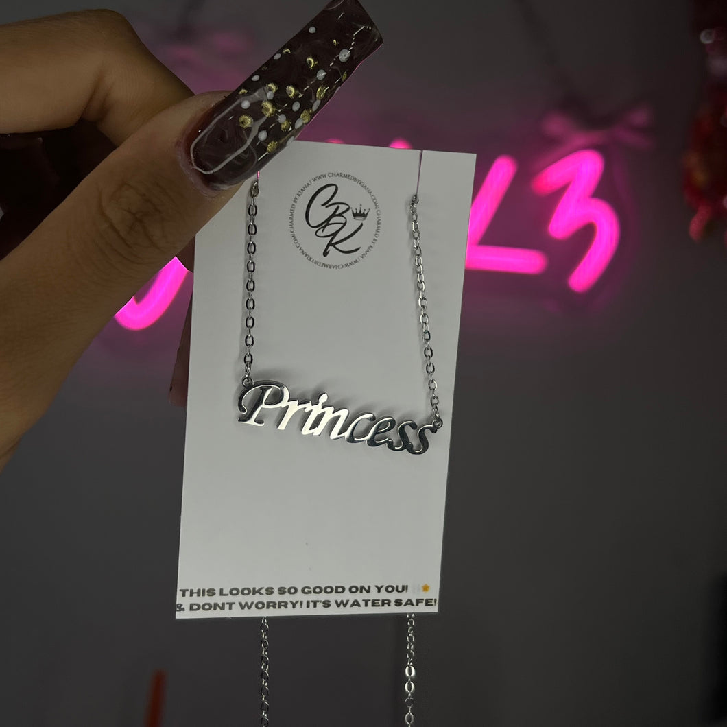 Silver Princess Necklace