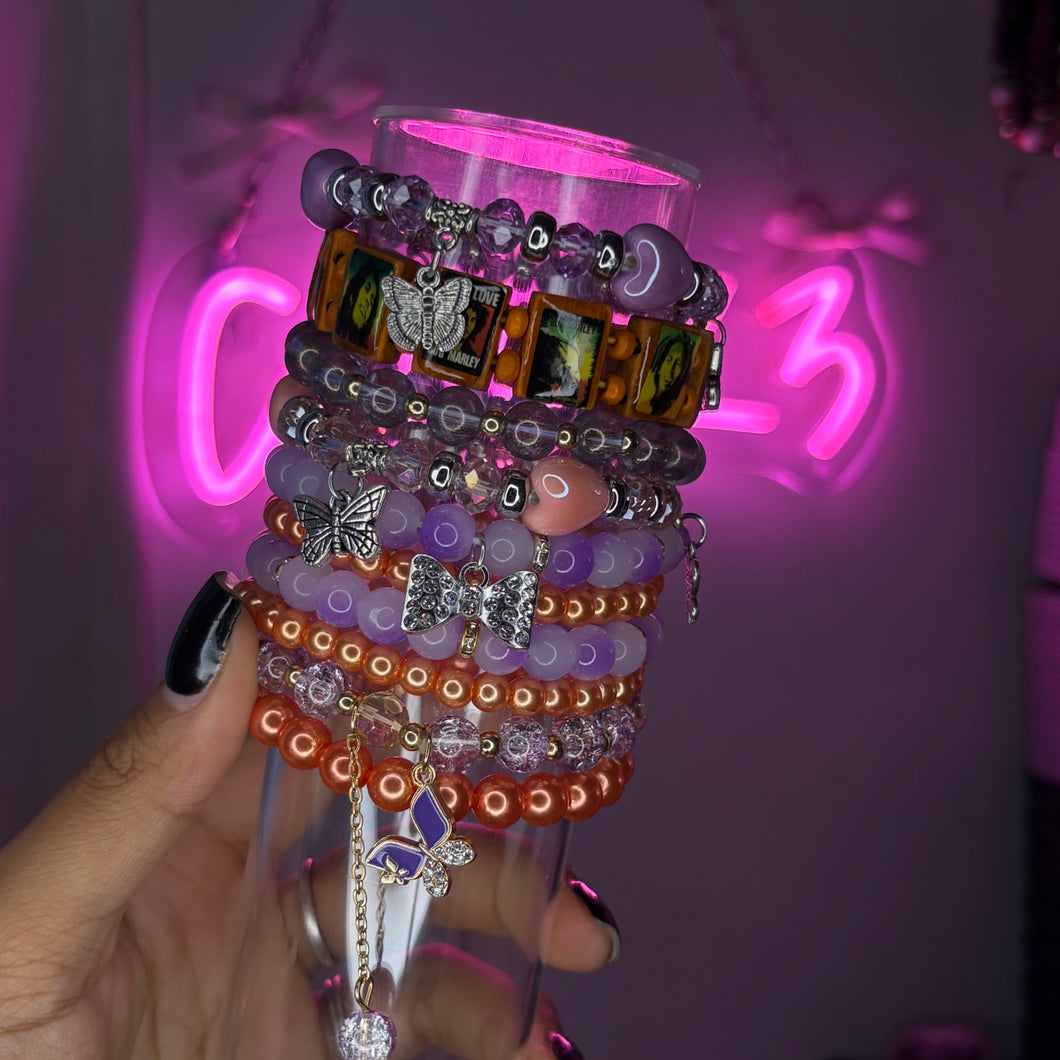 Ghoul 🧡🫟10PC Meg Stack (Beaded Bracelet Set)