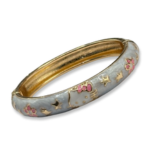 Load image into Gallery viewer, Little Girls Pale Blue &amp; Gold It Girly Bangle
